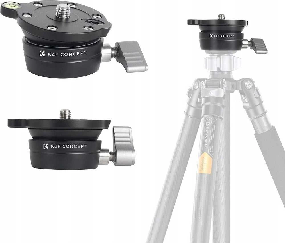 Stovo Galva - K&F Concept LB-60 360° Sukimosi 10 kg Apkrovos Talpa
