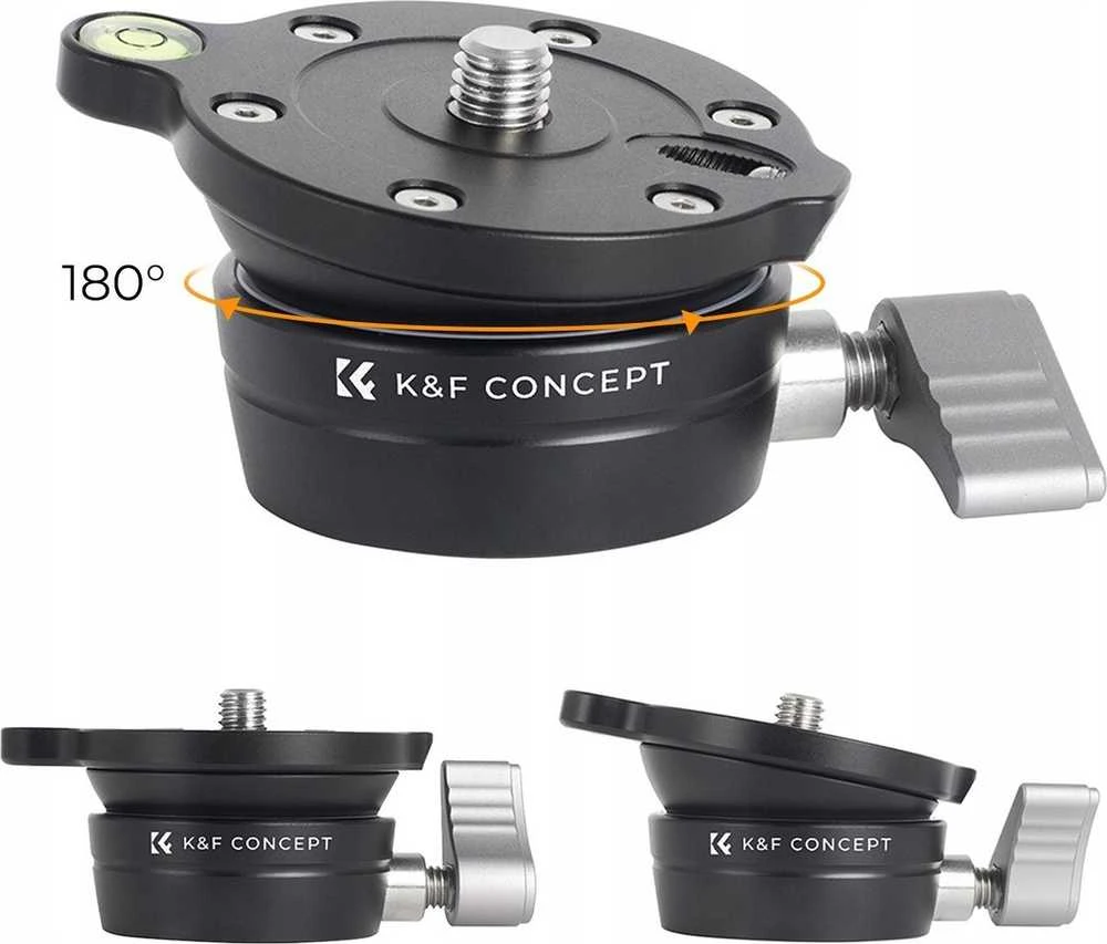 Stovo Galva - K&F Concept LB-60 360° Sukimosi 10 kg Apkrovos Talpa