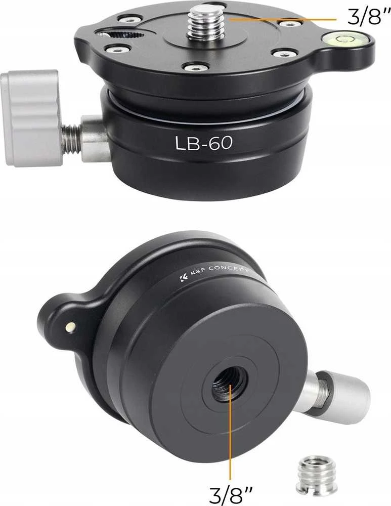 Stovo Galva - K&F Concept LB-60 360° Sukimosi 10 kg Apkrovos Talpa