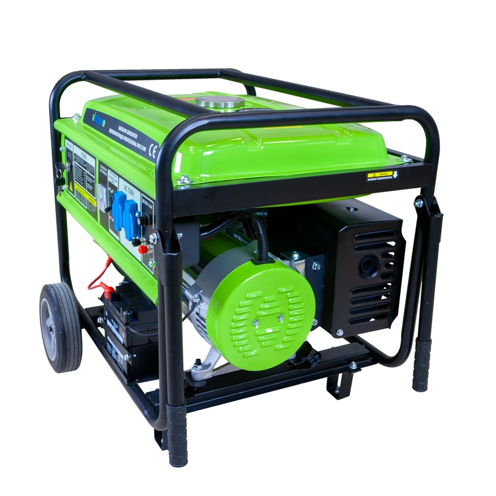 Profesionalus benzininis generatorius Volteno Professional Pro, 5 kW, 230 V, AVR, 25 l
