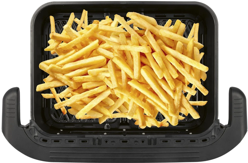 Gruzdintuvė Profi Cook ProfiCook PC-FR 1313 H Double 10 L Stand-alone 2400 W Hot air fryer Juodas, Nerūdijantis plienas