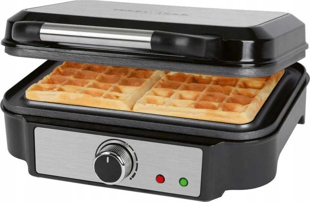 Profi Cook vaflinė belgiškiems vafliams su 2 kepimo plokštėmis, 1000 W, PC-WA1240