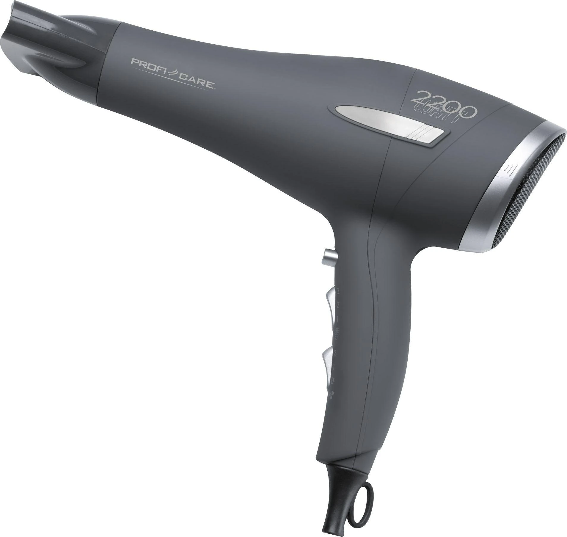 Plaukų džiovintuvas ProfiCare PC-HT3045 Anthracite/Sidabrinis