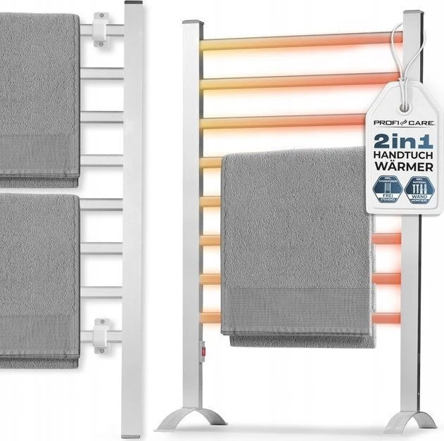 ProfiCare Proficare PC-EHW 3115 sidabrinis electric Rankšluostis Warmer