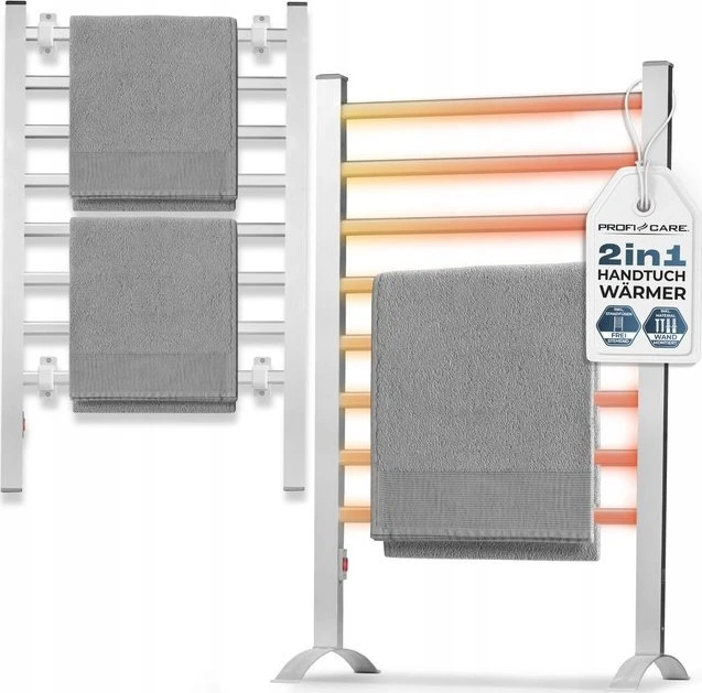 ProfiCare Proficare PC-EHW 3115 sidabrinis electric Rankšluostis Warmer