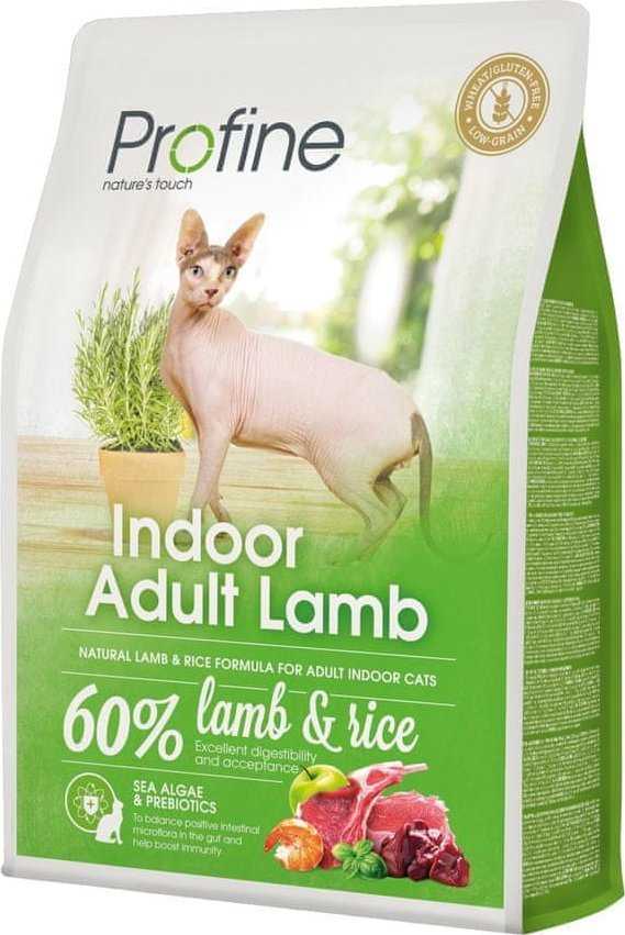 PROFINE Profine Cat Indoor Adult ėriena 10 kg