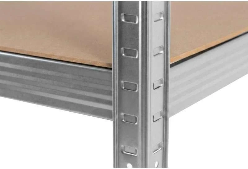Regał Lentyna Presuojama metalinė lentynų sistema, 6 lentynos, 2220 × 1100 × 500 mm, 175 kg, cinkuota