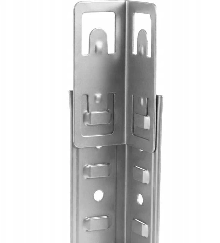 Regał Lentyna Presuojama metalinė lentynų sistema, 6 lentynos, 2220 × 1100 × 500 mm, 175 kg, cinkuota