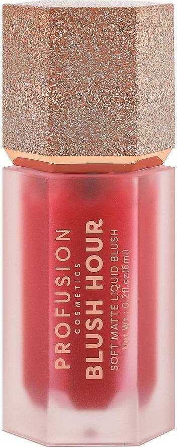 Profusion Cosmetics Profusion Blush Hour Soft Matte Liquid Blush kreminiai skysti skaistalai Paloma 6ml