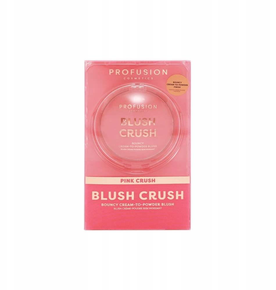 Profusion Cosmetics Profusion Blush Crush Silky Natural Finish Blush Compact Powder Rožinė Crush, 10 g