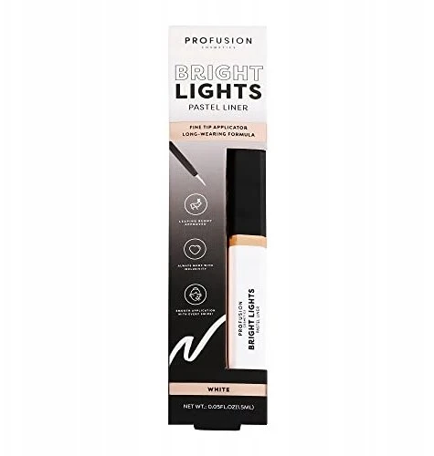Profusion Cosmetics Bright Lights Pastel Long Lasting & Illuminating Liquid Akių apvadas Baltas 1.5 ml