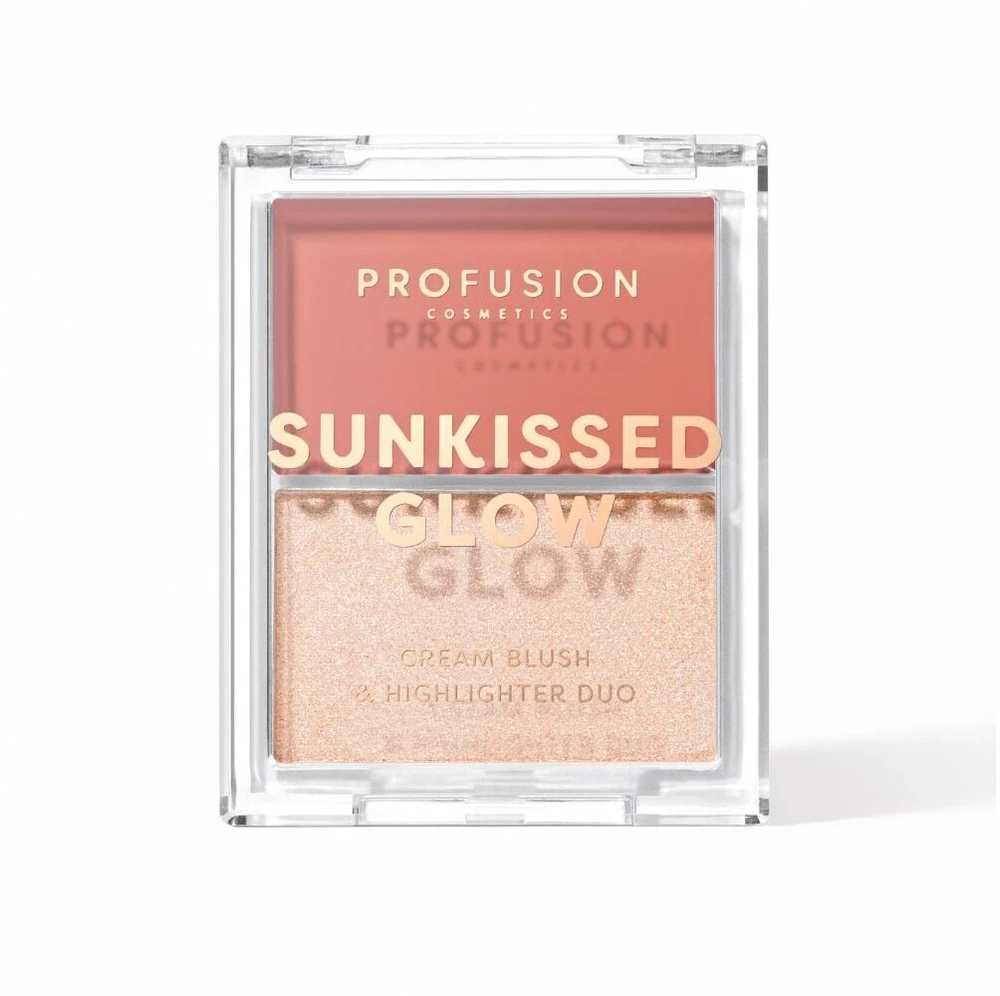 Profusion Cosmetics Profusion Sunkissed Glow Glow & Illuminating Blush Highlighter Palette Mauve Horizon 4.7 g