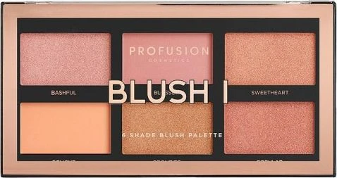 Profusion Cosmetics Blush I Blush Palette, 16 g