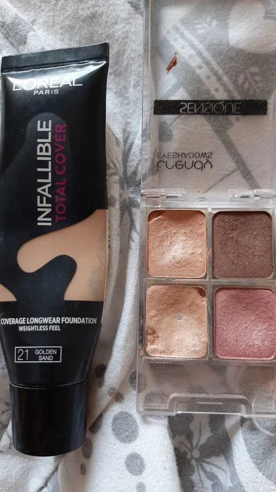Profusion Mini Artistry Eyeshadow Palette Rožinė Nudes 1.5 g