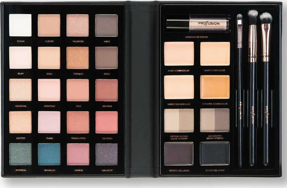 „Profusion Pro Eyes“ akių šešėlių paletės rinkinys, 100 g