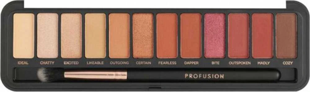 „Profusion Profusion“ akių šešėlių paletė „Amber Eyes“, 25 g