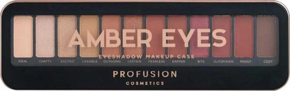 „Profusion Profusion“ akių šešėlių paletė „Amber Eyes“, 25 g