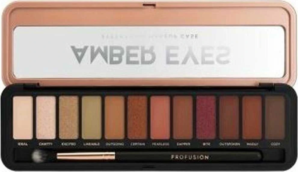 „Profusion Profusion“ akių šešėlių paletė „Amber Eyes“, 25 g