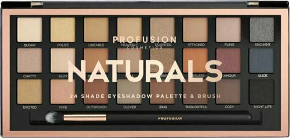 „Profusion Profusion“ natūralių akių šešėlių paletė, 26 g