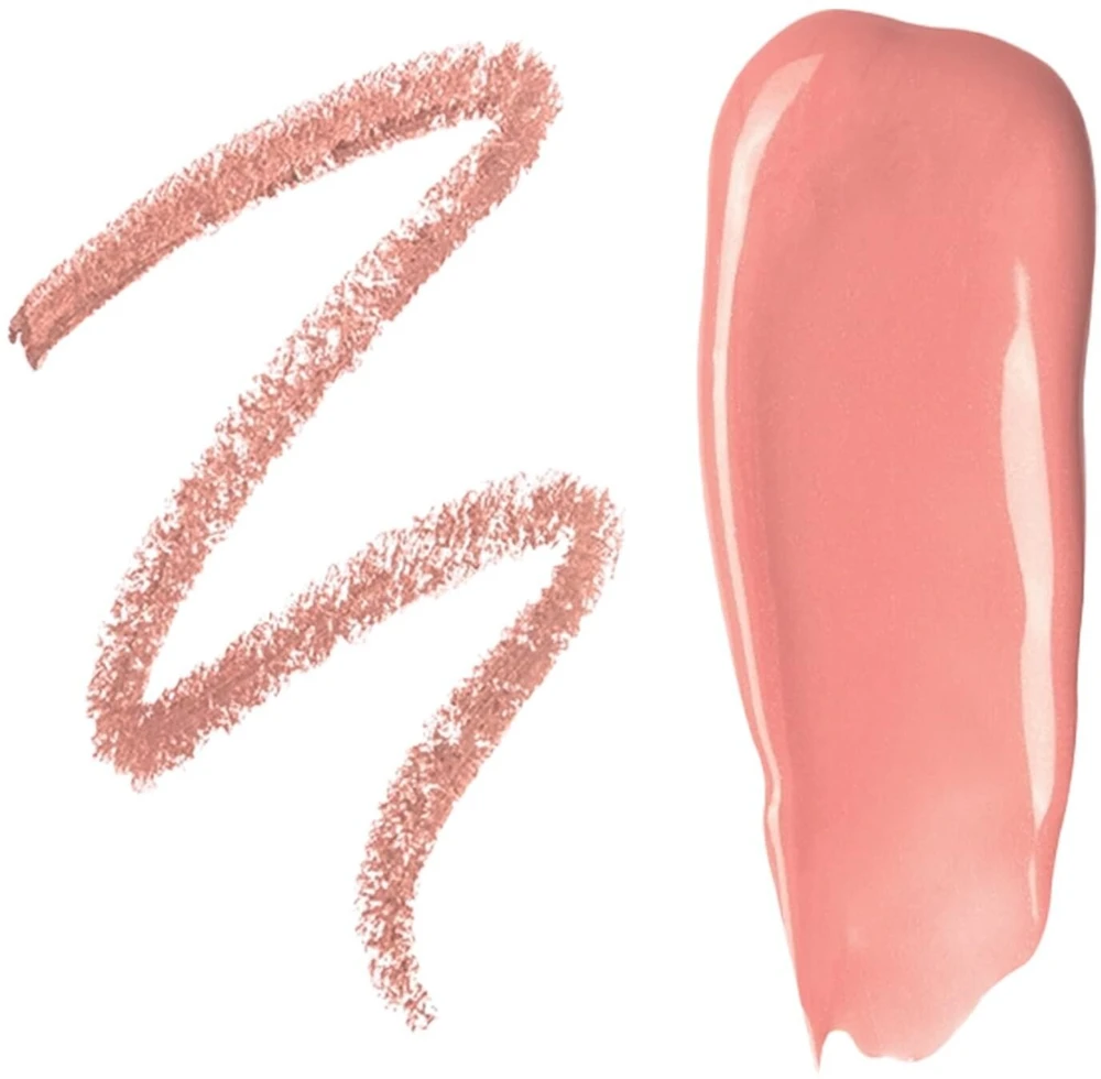 Set Profusion Cosmetics: Lip Envy Rožinė Aura Lūpų blizgis 3.5 ml + Lip Envy Rožinė Aura Lip Liner 0.3 g