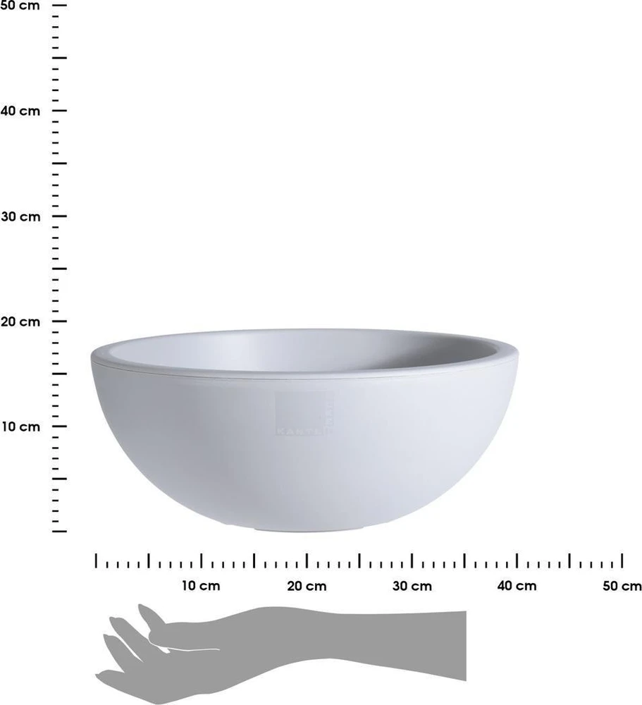 „ProGarden“ apvalus sodo vazonas 40 x 16 cm (Y54197840)