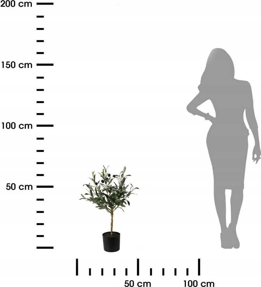 ProGarden Dirbtinis alyvmedžio augalas, 66 cm