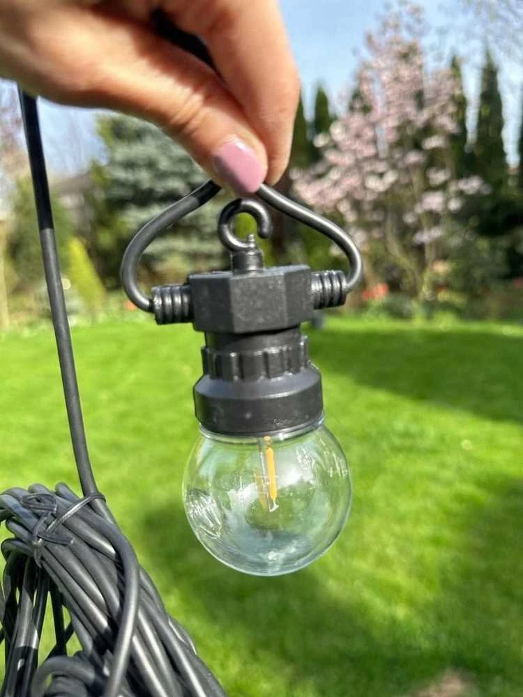 ProGarden sodo švieselių girlianda 20 LED
