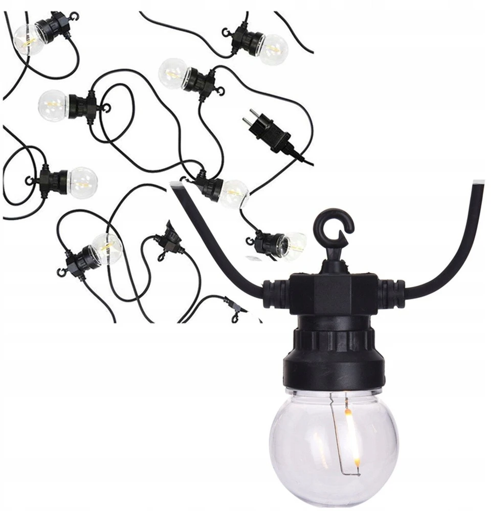 ProGarden sodo švieselių girlianda 20 LED
