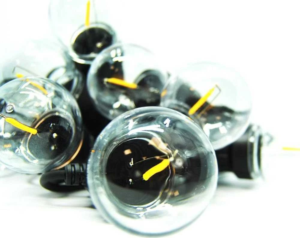 ProGarden Lauko lempučių girlianda 7,5 m, 10 LED švieselių, šilta šviesa