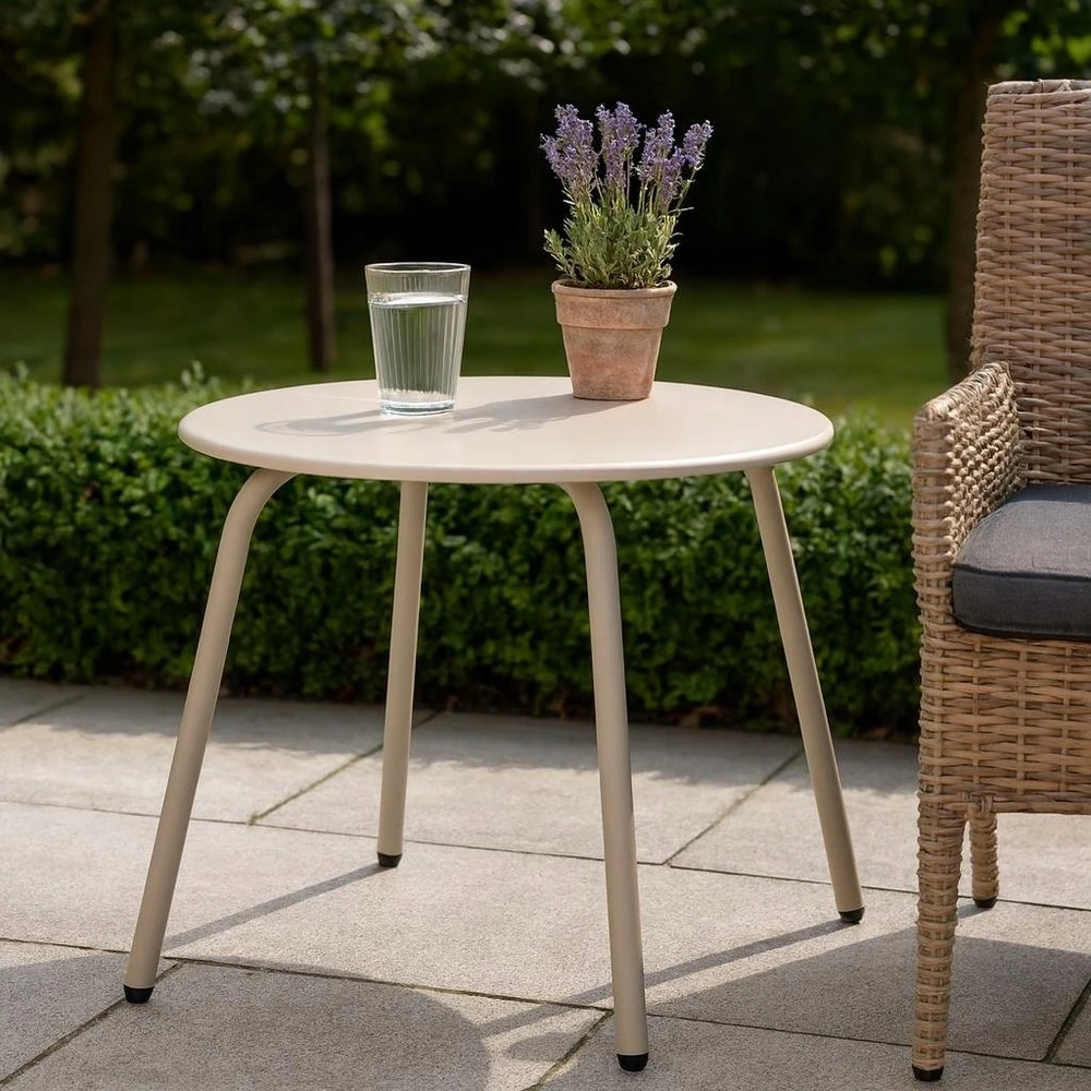 ProGarden Steel Apvalus plieno terasos stalas RONDO, Ø 50 cm
