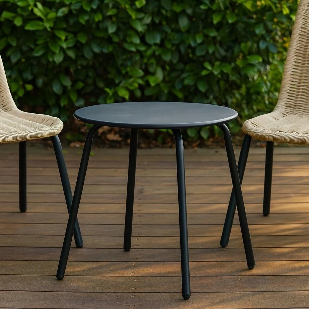 ProGarden Steel Apvalus plieno terasos stalas RONDO, Ø 50 cm