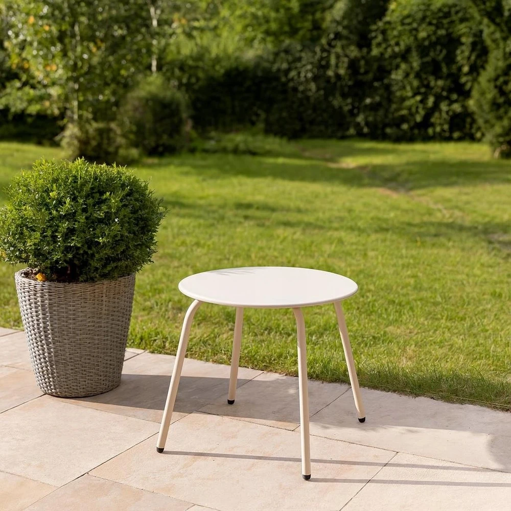 ProGarden Steel Apvalus plieno terasos stalas RONDO, Ø 50 cm