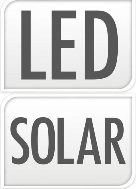 ProGarden Solarna lampa ścienna, 23 x 16 x 5 cm