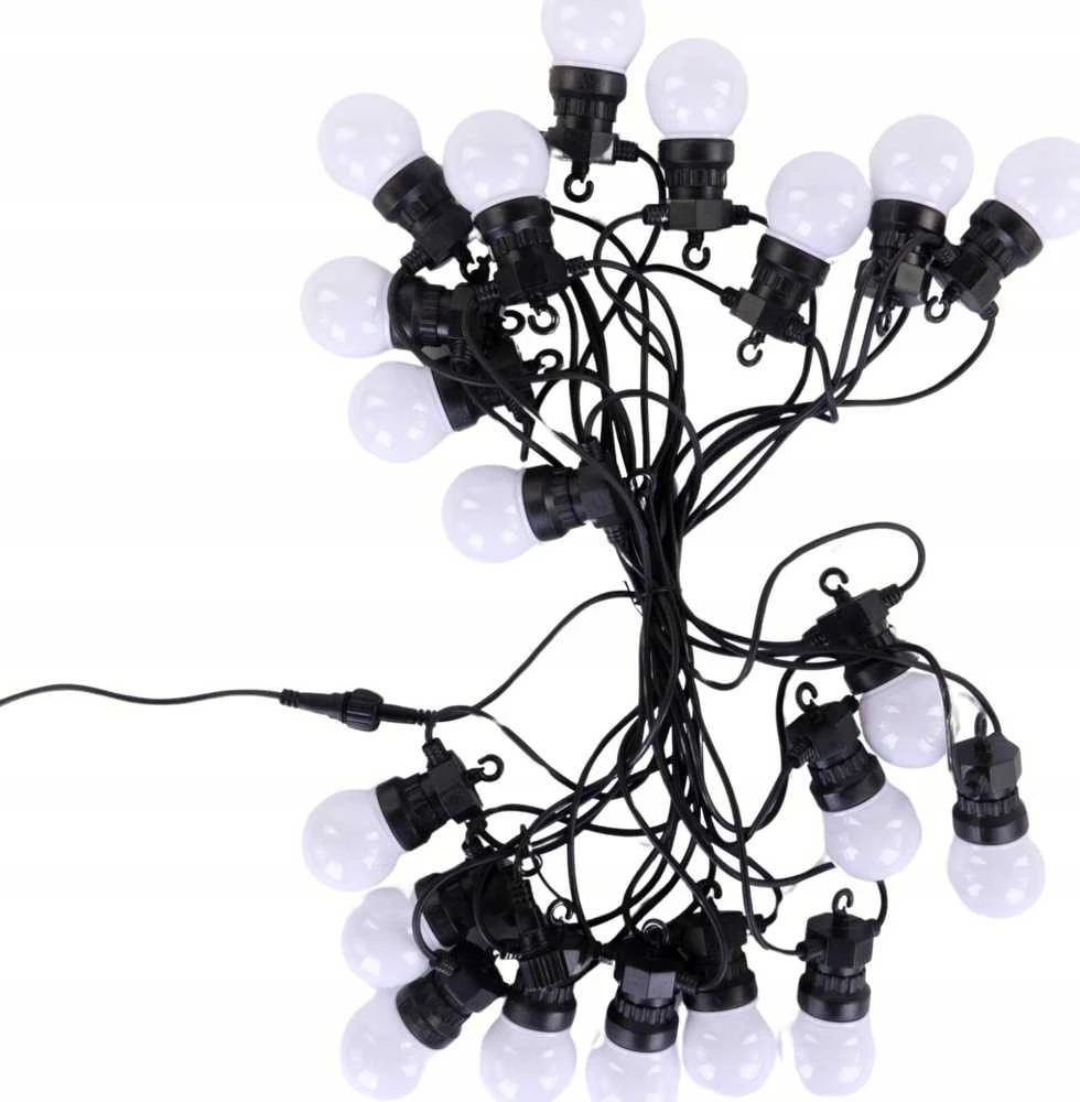 KOOPMAN SODO GIRLIANDA PARTY LIGHTS 20LED G50 SU LAIKMAČIU, JUNGAMA, 331456