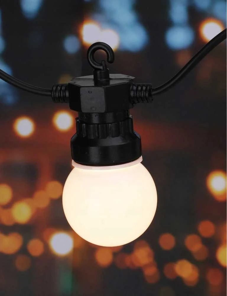 KOOPMAN SODO GIRLIANDA PARTY LIGHTS 20LED G50 SU LAIKMAČIU, JUNGAMA, 331456
