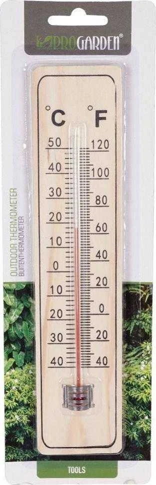 ProGarden Lauko termometras 22 cm - Aiškus matavimo diapazonas