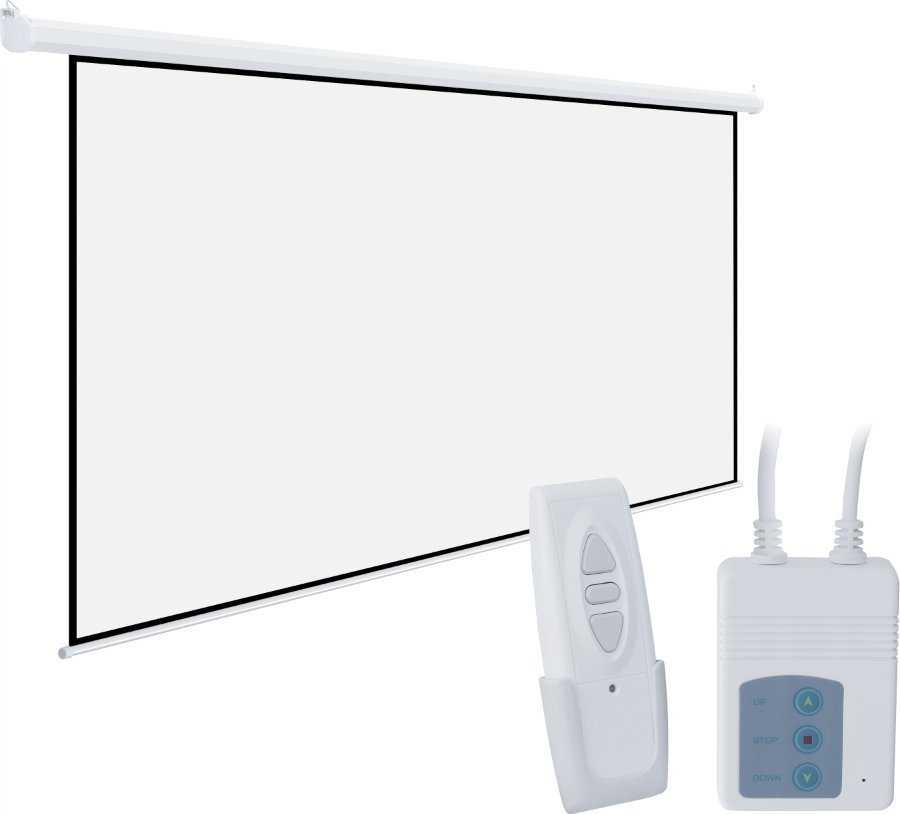 Projektorius ART ELECTRIC SCREEN 96inch 244x244cm su pultu EA-96 1:1