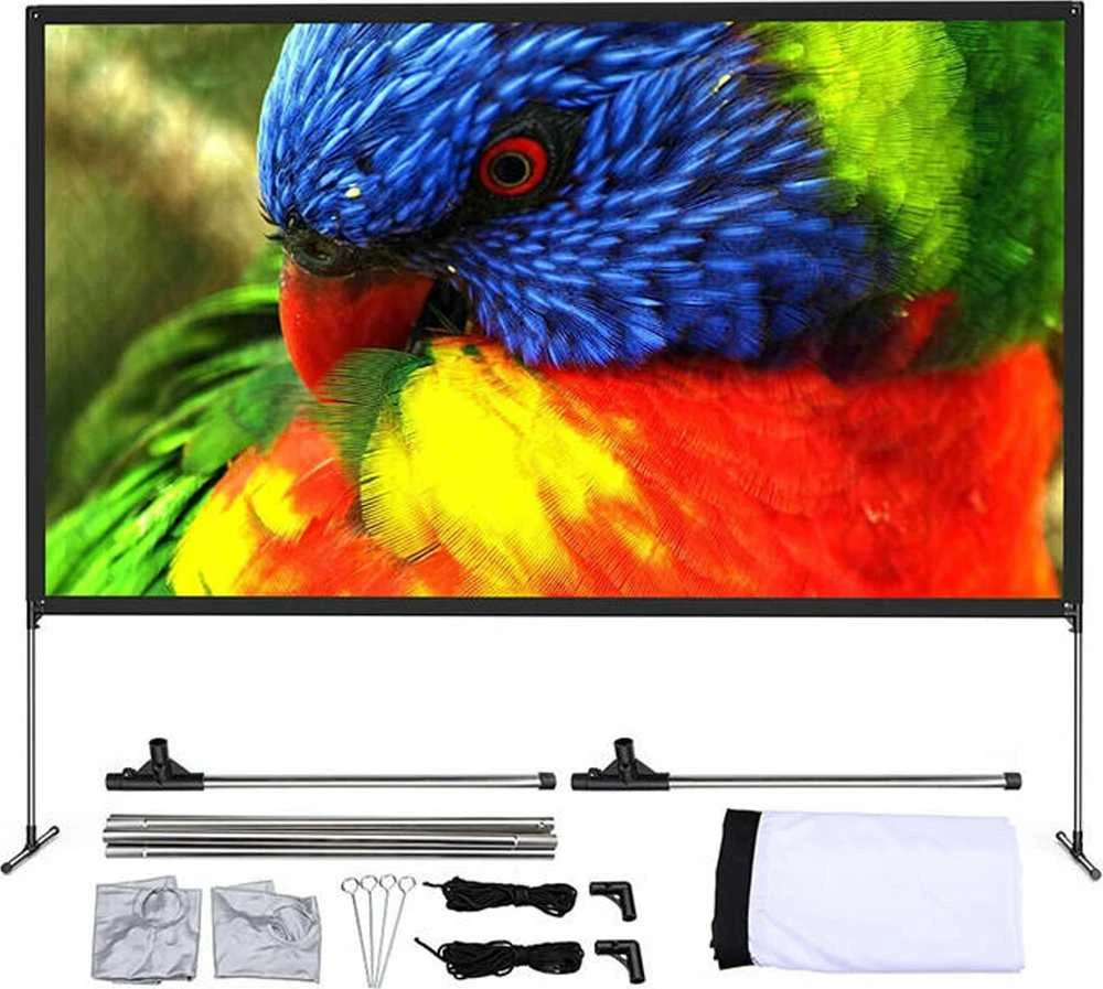 BlitzWolf BW-VS6 80"/100" nešiojamasis projektoriaus ekranas