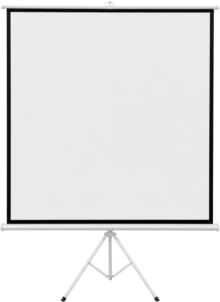 Cabletech pastatomas projekcinis ekranas 200x200cm 100"