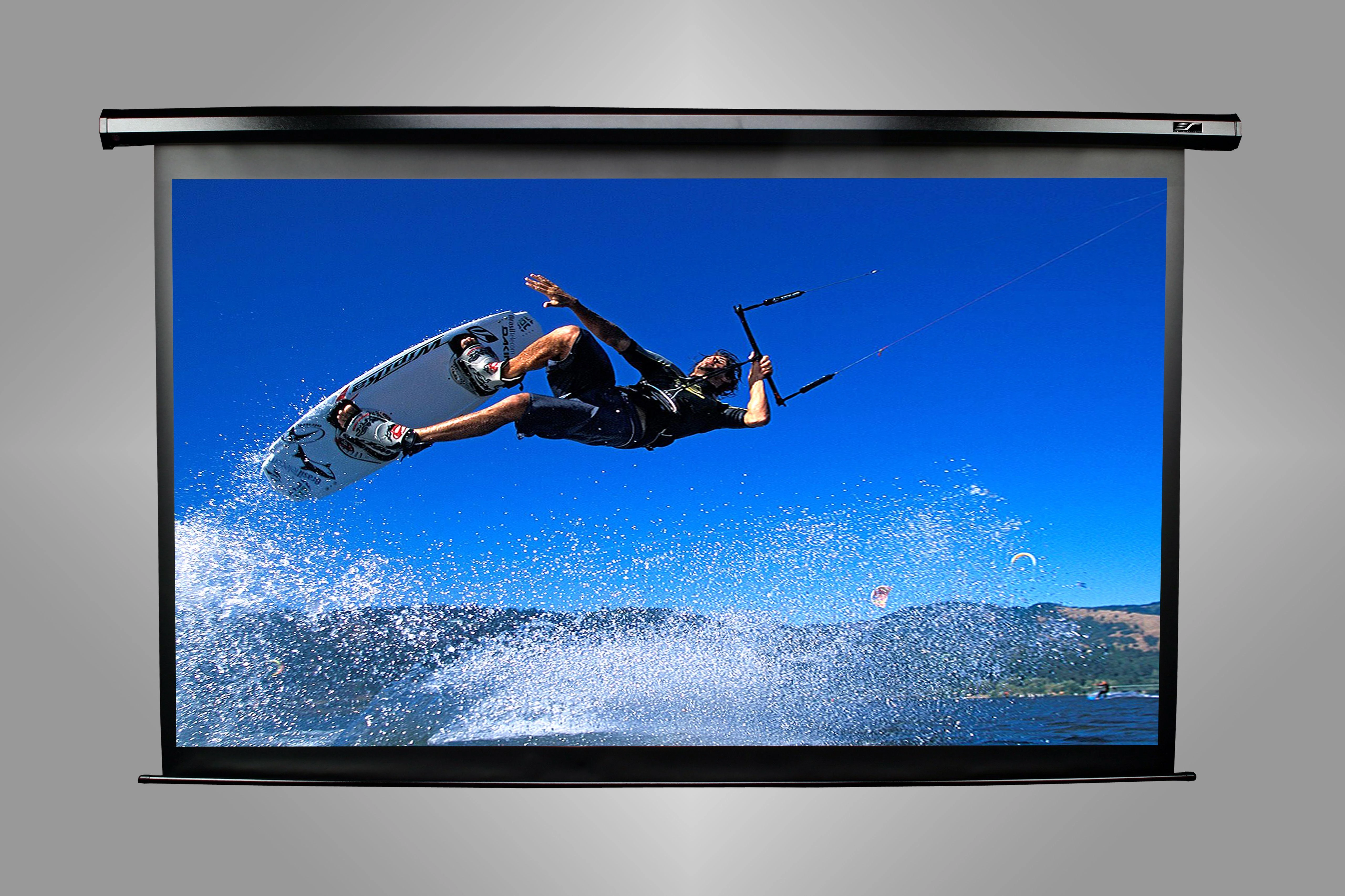 Elite Screens | Spectrum Series | Electric84H | Įstrižainė 84" | 16:9 | Matomo vaizdo plotis (W) 186 cm | Juodas