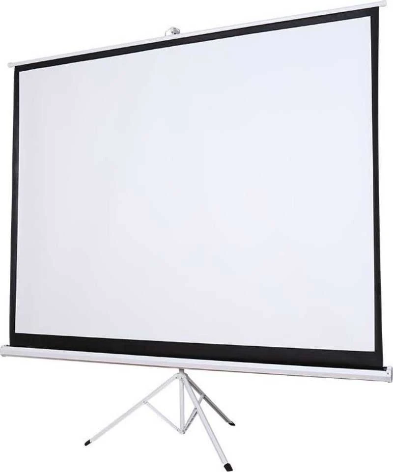 Projektoriaus ekranas Šilelis su stovu 180x180cm, įstrižainė 255cm