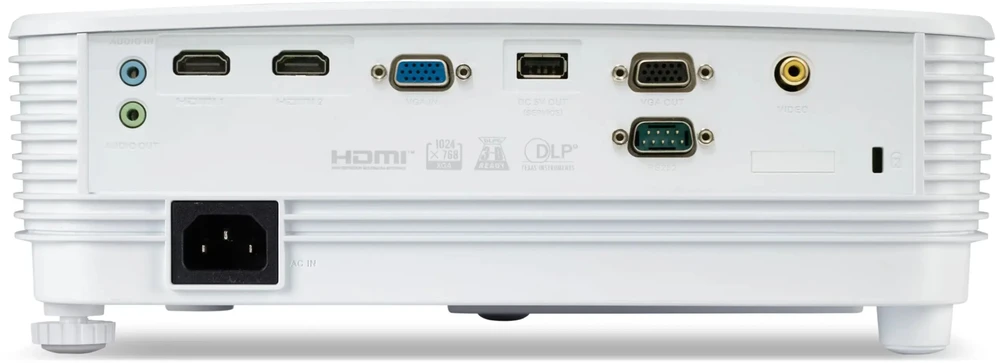 ACER projektorius P1257 1024x768/4800 ANSI/2xHDMI/VGA