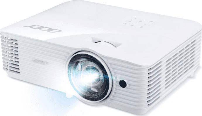 Acer S1286H duomenų projektorius 3500 ANSI lumens DLP XGA (1024x768) Prie lubų montuojamas projektorius Balta