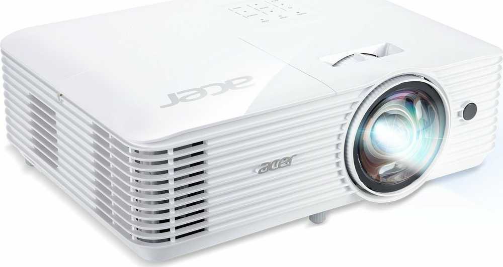 Acer S1286Hn duomenų projektorius 3500 ANSI lumens DLP XGA (1024x768) Prie lubų montuojamas projektorius Balta