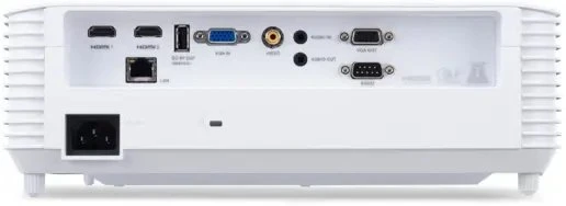 ACER projektorius S1287n, trumpo nuotolio, 1024x768, 4000 ANSI, VGA, HDMI, RJ45, REPRO, 5000 val., LAN, baltas