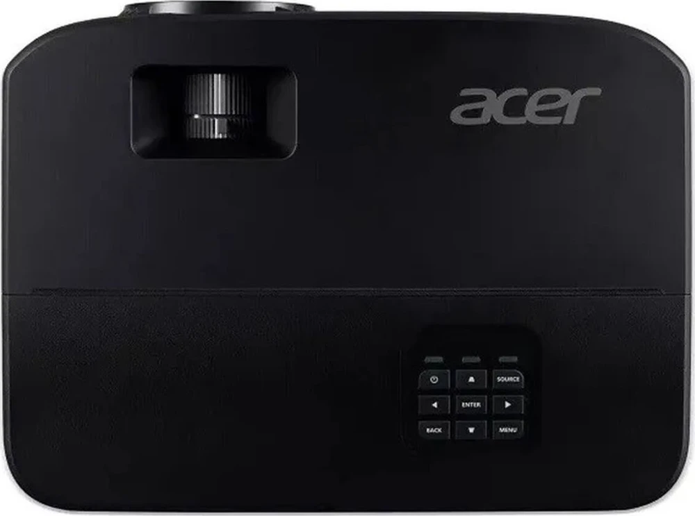 Vaizdo projektorius Acer X1329, WXGA 1280*800, iki 1920*1200, 4800 liumenų, 16:10 / 4:3 / 16:9, 20 000:1, maksimali įstrižainė 300 colių, maksimalus projektavimo atstumas 10 m, 3 W garsiakalbis, lempa 5000 val. / 20 000 val., 29 dB, 2,4kg, D-sub, kompozicinis vaizdo signalas, 2*HDMI, kompiuterio garso įvestis/išvestis, nuolatinės srovės išvestis (5 V / 1,5 A, USB A tipo), RS232