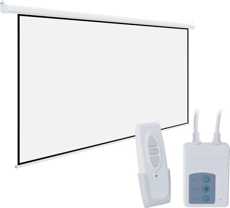 Projektorius Art projektoriaus ekranas ART ELECTRIC SCREEN 70 colių 107 x 142 cm su EA-70 nuotolinio valdymo pultu, 4:3 formatu