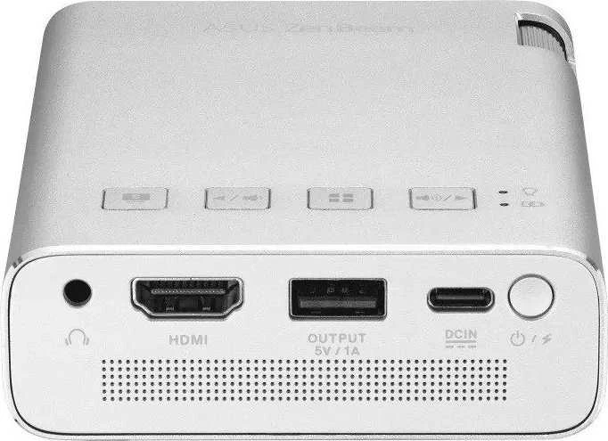 Projektorius e1r mobilusis maitinimo blokas/usb/wifi/hdmi/2w garsiakalbis/
