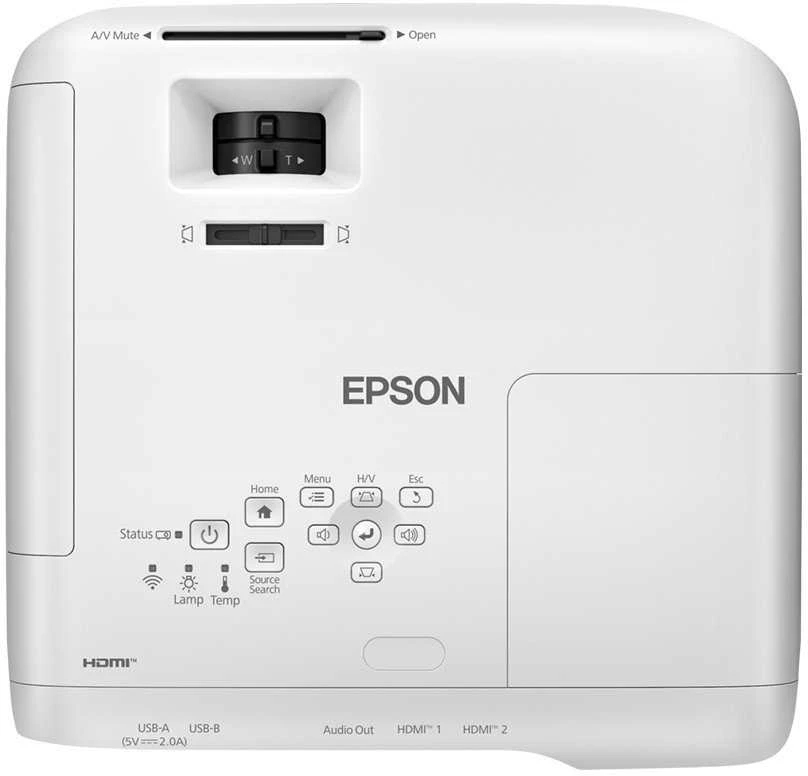 Projektorius Epson EB-FH18 | Full HD (1920x1080) | 4100 ANSI lm | Baltas | Wi-Fi
