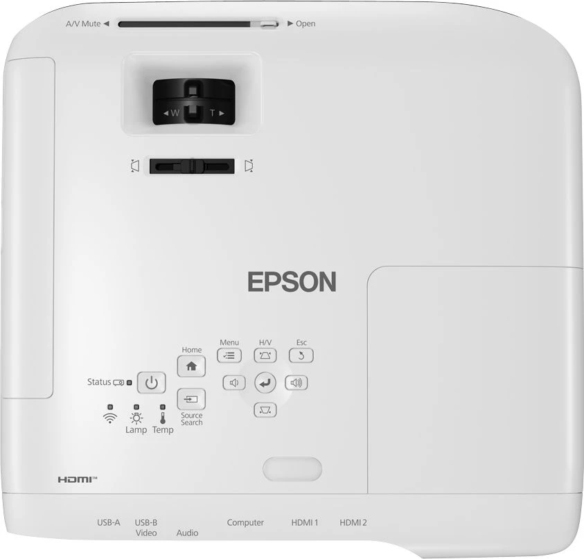 Projektorius EPSON EB-X49 Ryškus ir gyvas vaizdas ant didelio, keičiamo dydžio ekrano